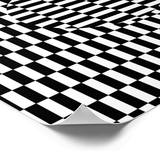 Poster Easter Egg Hunt OpArt (Coin)