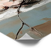 Poster Easter Flower Basket, Spring Print, Vintage Easter (Coin)