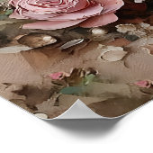 Poster Easter Flower Egg Print, Spring Vintage Egg (Coin)