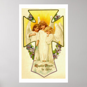 Poster Easter peace be thine