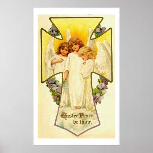Poster Easter peace be thine (Devant)