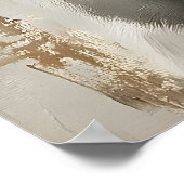 Poster Easter Rabbit Carrot Print, Spring Bunny (Coin)