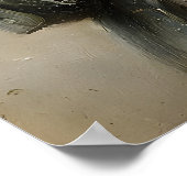 Poster Easter Rabbit Carrot Print, Spring Bunny (Coin)