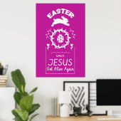 Poster Easter - When Jesus Got Alove Again (Bureau à domicile)