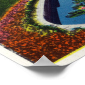 Poster Eastman House Gardens Lily Pond (Coin)