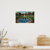Poster Eastman House Gardens Lily Pond (Cuisine)