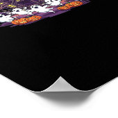 Poster Eat Drink And Be Scary Classic Funny Retro (Coin)