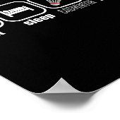 Poster Eat, Sleep, Badminton, Repeat - Funny Badminton Pl (Coin)