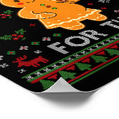 Poster Eating For Two Pregnancy Announcement Ugly Sweater (Coin)