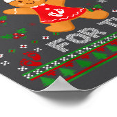 Poster Eating For Two Pregnancy Announcement Ugly Sweater (Coin)