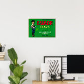 Poster Eatmor Pear Crate LabelYakima, WA (Bureau à domicile)