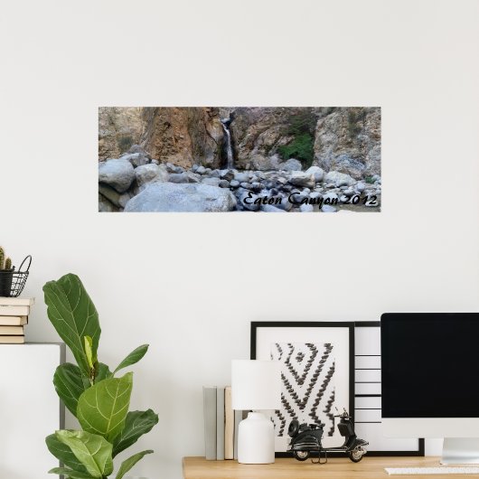 Poster Eaton Canyon 2012 (Bureau à domicile)