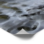 Poster Eau, (Coin)
