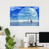 Poster Eau (Bureau à domicile)