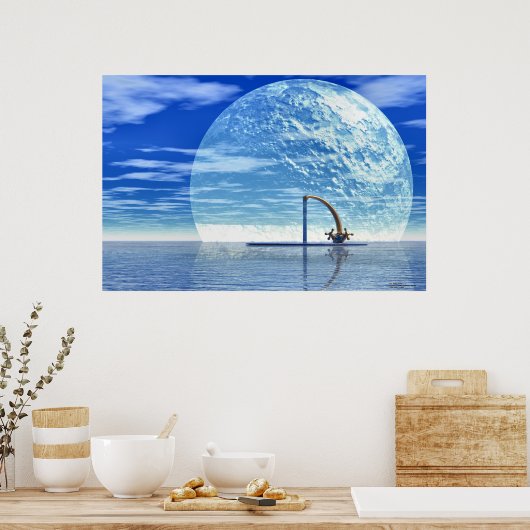 Poster Eau (Cuisine)