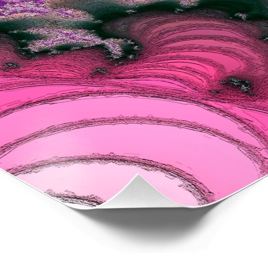 POSTER EAU ABSTRAITE (Coin)