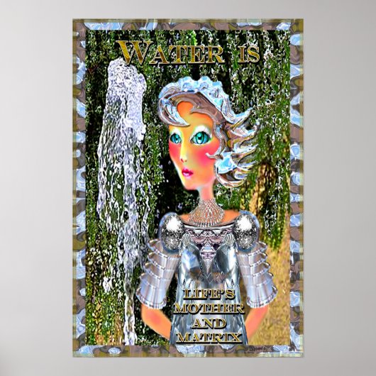 Poster Eau (affiche) (Devant)