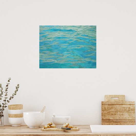 Poster Eau Aqua (Cuisine)