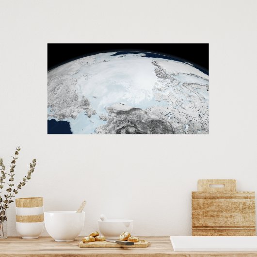 Poster Eau arctique 2 (Cuisine)