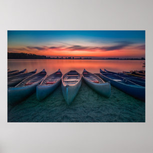 Poster Eau   Baie de Saint-Louis Missouri