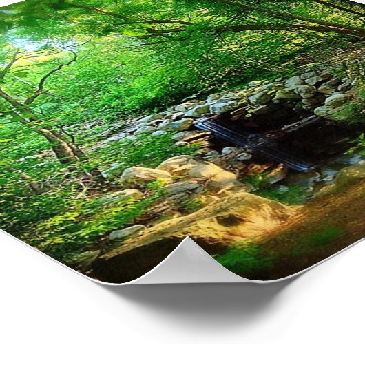 Poster Eau cachée (Coin)