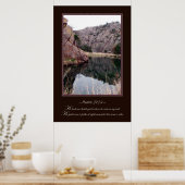 Poster Eau calme (Cuisine)