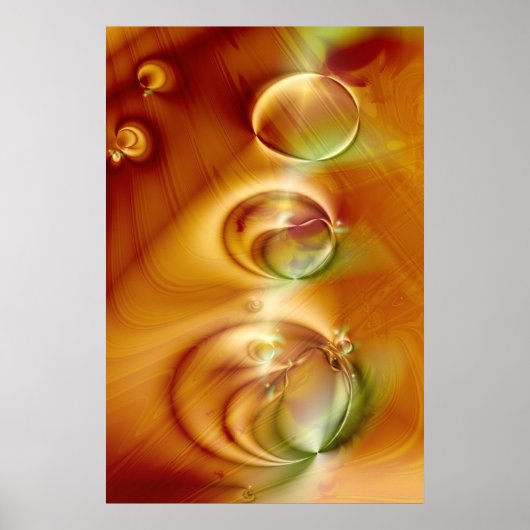 Poster Eau calme. (Devant)