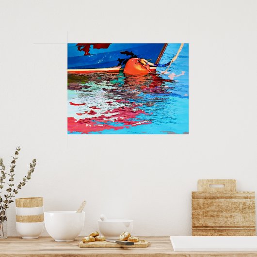 POSTER EAU CALME (Cuisine)