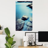 Poster Eau calme Arrière - plan calme (Bureau à domicile)