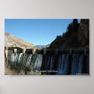 Poster Eau courante