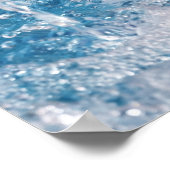 Poster Eau courante rapide (Coin)