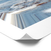 Poster Eau dans une gouttelette (Coin)