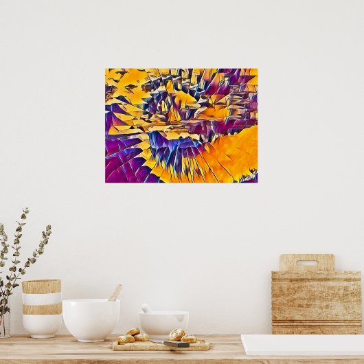 POSTER EAU DE LA RIVIÈRE (Cuisine)