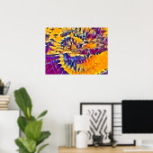 POSTER EAU DE LA RIVIÈRE (Bureau à domicile)