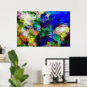 POSTER EAU DE LA RIVIÈRE (Bureau à domicile)