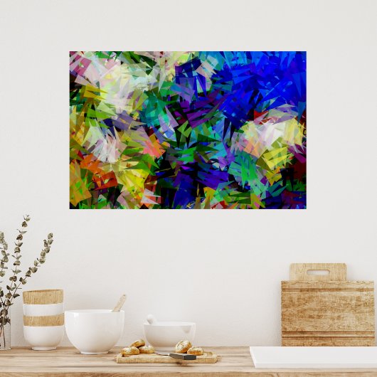 POSTER EAU DE LA RIVIÈRE (Cuisine)