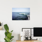 Poster Eau de mer (Bureau à domicile)