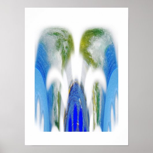 Poster Eau de mer (Devant)