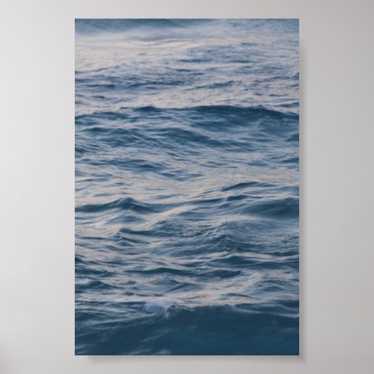 Poster Eau de mer de près (Devant)