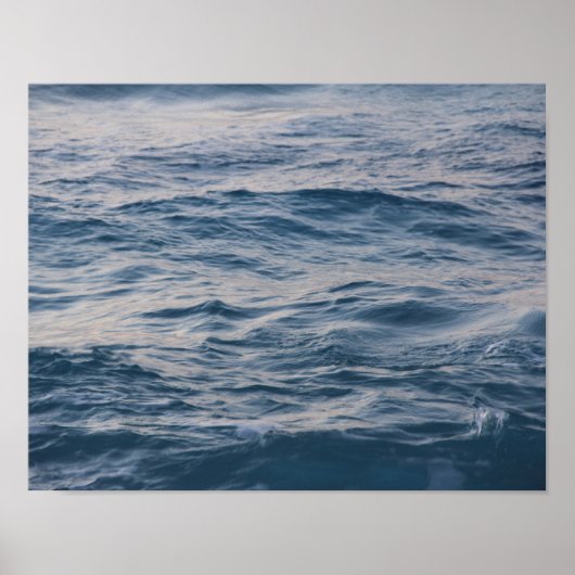 Poster Eau de mer de près  (Devant)
