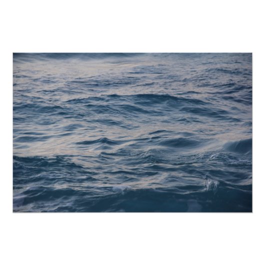 Poster Eau de mer de près (Devant)