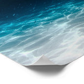 Poster Eau de mer sous la mer (Coin)