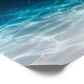 Poster Eau de mer sous la mer (Coin)