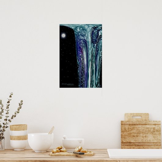 Poster " EAU DE NUIT " par : Robert Singletary (Cuisine)