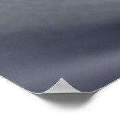 Poster Eau De Pebble Rocheuse Tranquille (Coin)