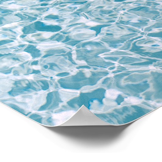 Poster Eau de ruissellement (Coin)