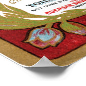 Poster Eau de toilette Rock Lily (Coin)