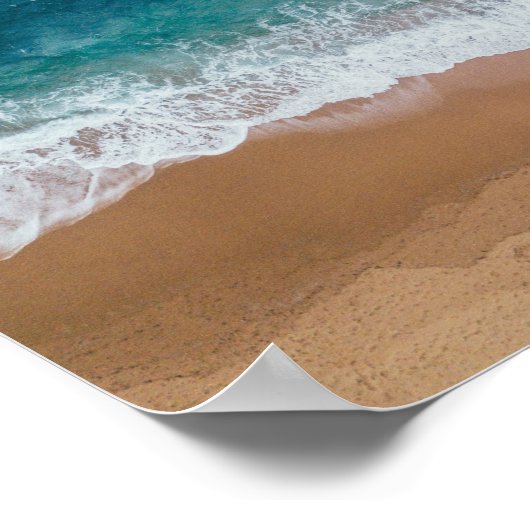 Poster Eau du corps bleu (Coin)