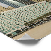 Poster EAU, Dubaï, Marina. Résidence Jumeirah Beach (Coin)