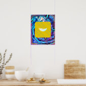 Poster Eau élémentaire dans l'aide à la méditation de la  (Cuisine)